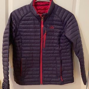 L.L. Bean ultralight down sweater jacket